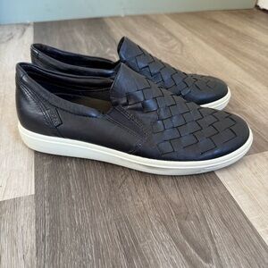 Ecco Soft 7 Woven Slip On Sneaker EU 38 US 7